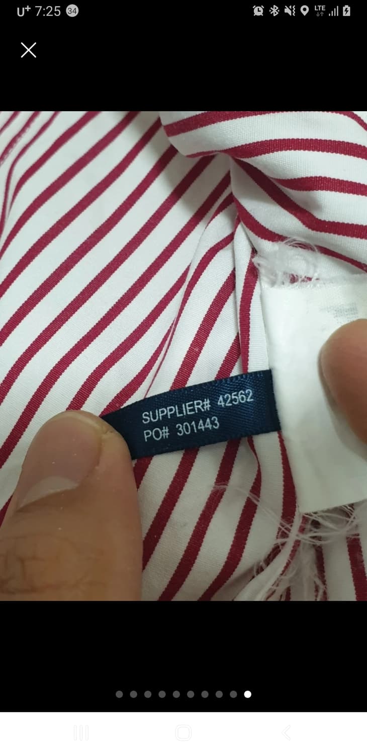 폴로랄프로렌 스트라이프 셔츠 2사이즈(44) 상품이미지10