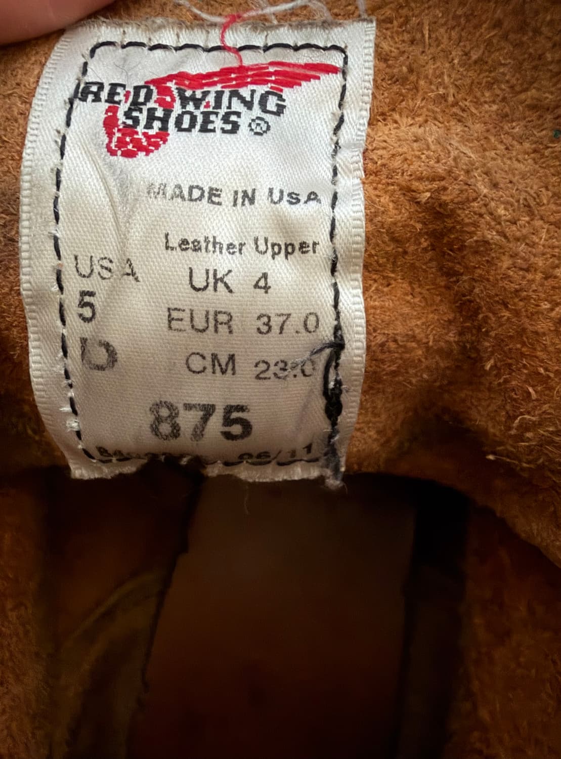 레드윙 875 목토 부츠 상품이미지9