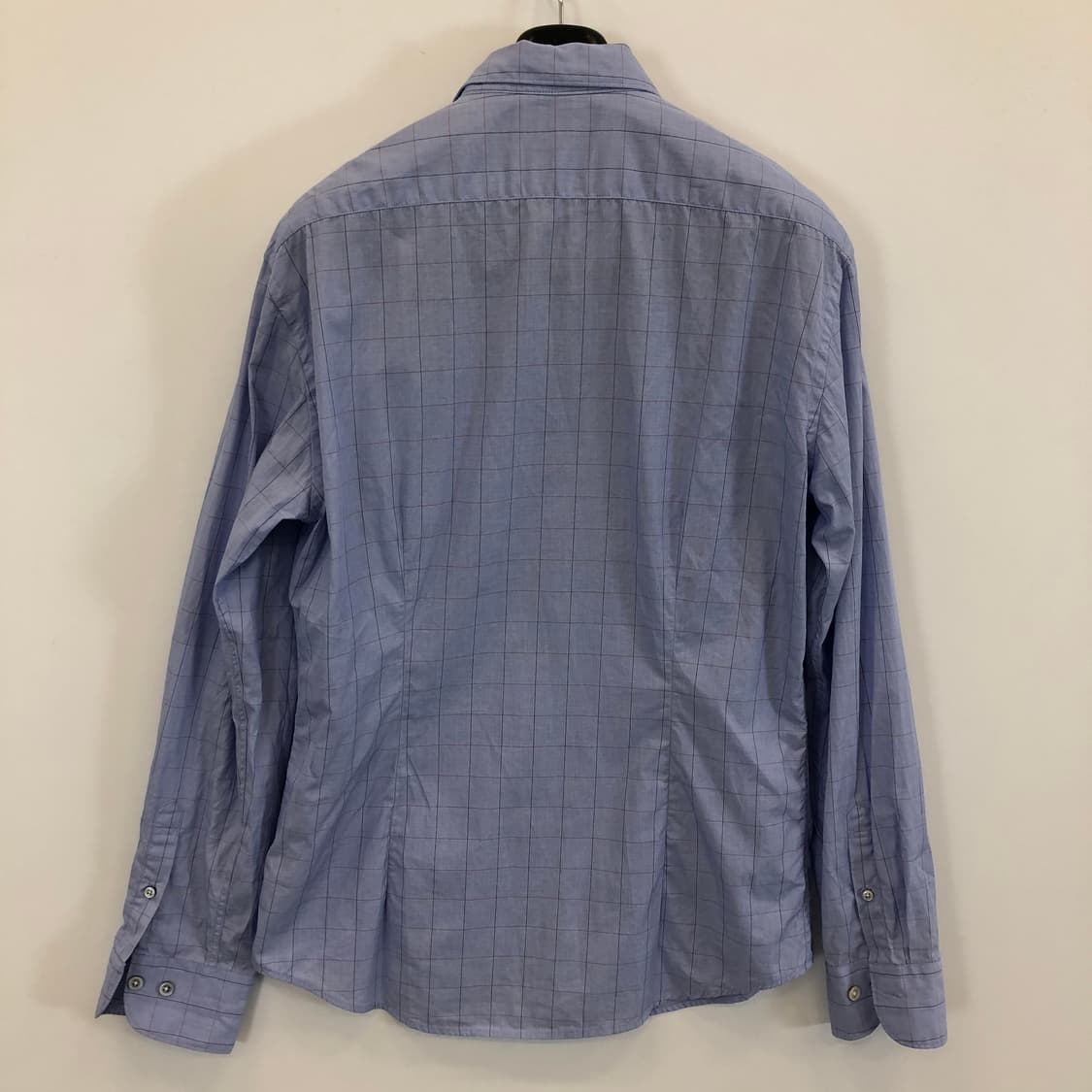 빈폴 자수로고 스카이블루 체크셔츠 105 상품이미지4