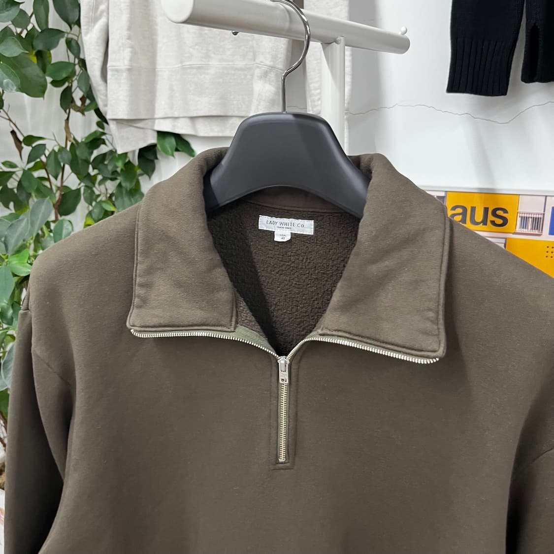 레이디화이트 풀오버 하프집업 42 상품이미지2