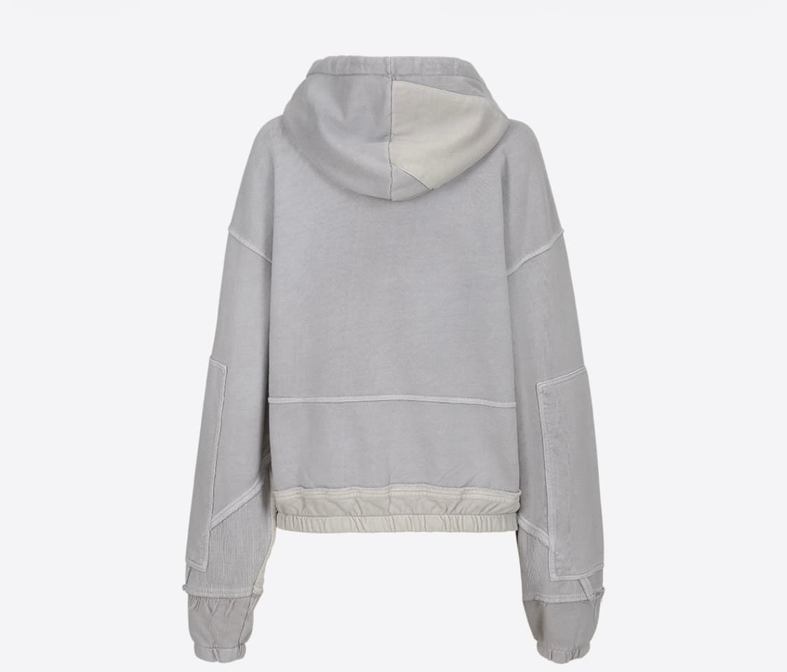 코스트퍼킬로 패치 집 후드 라이트 그레이 상품이미지2