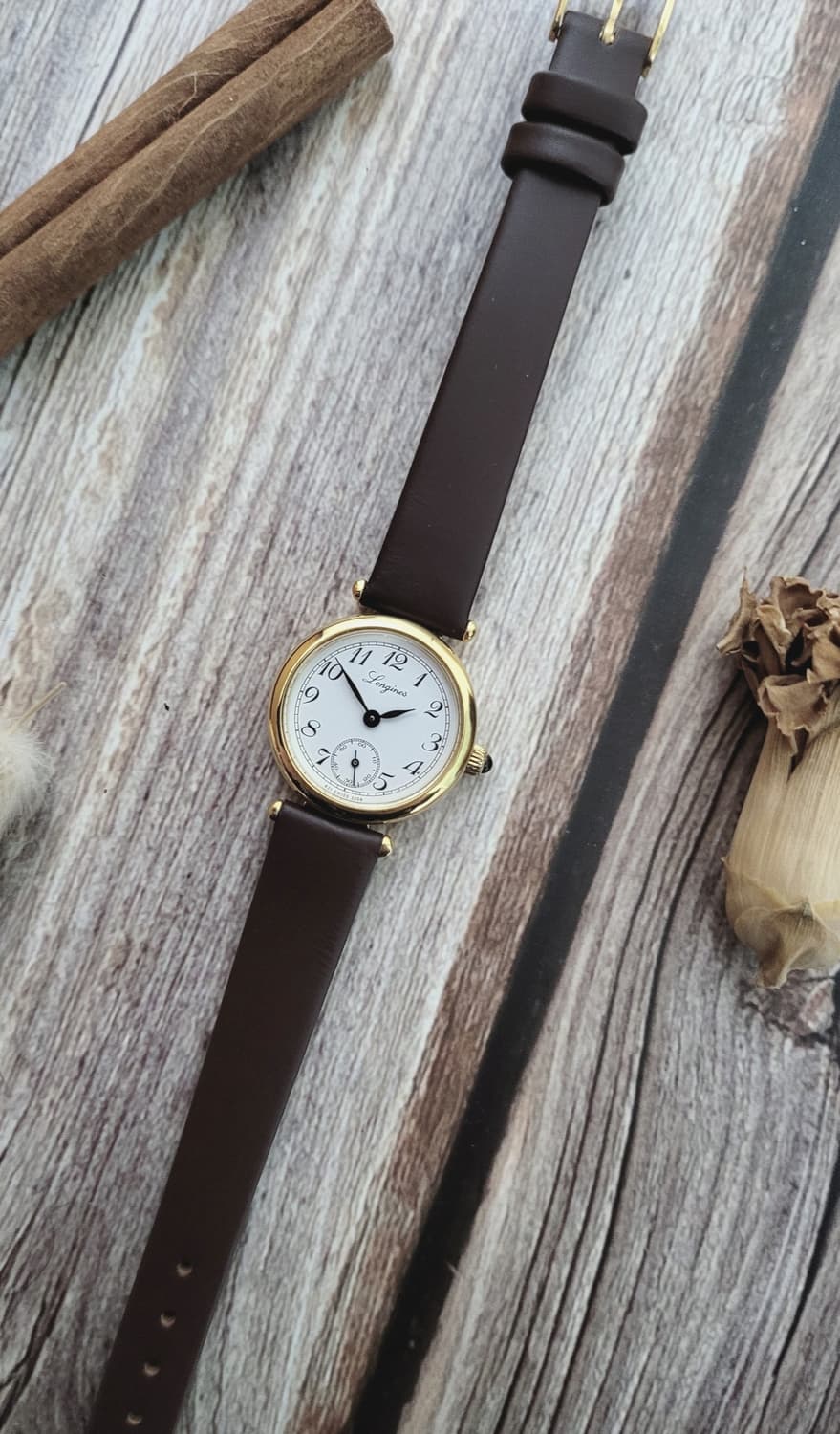 [연말세일]정품 론진 3260.831 스몰세컨즈 수동 시계 상품이미지3