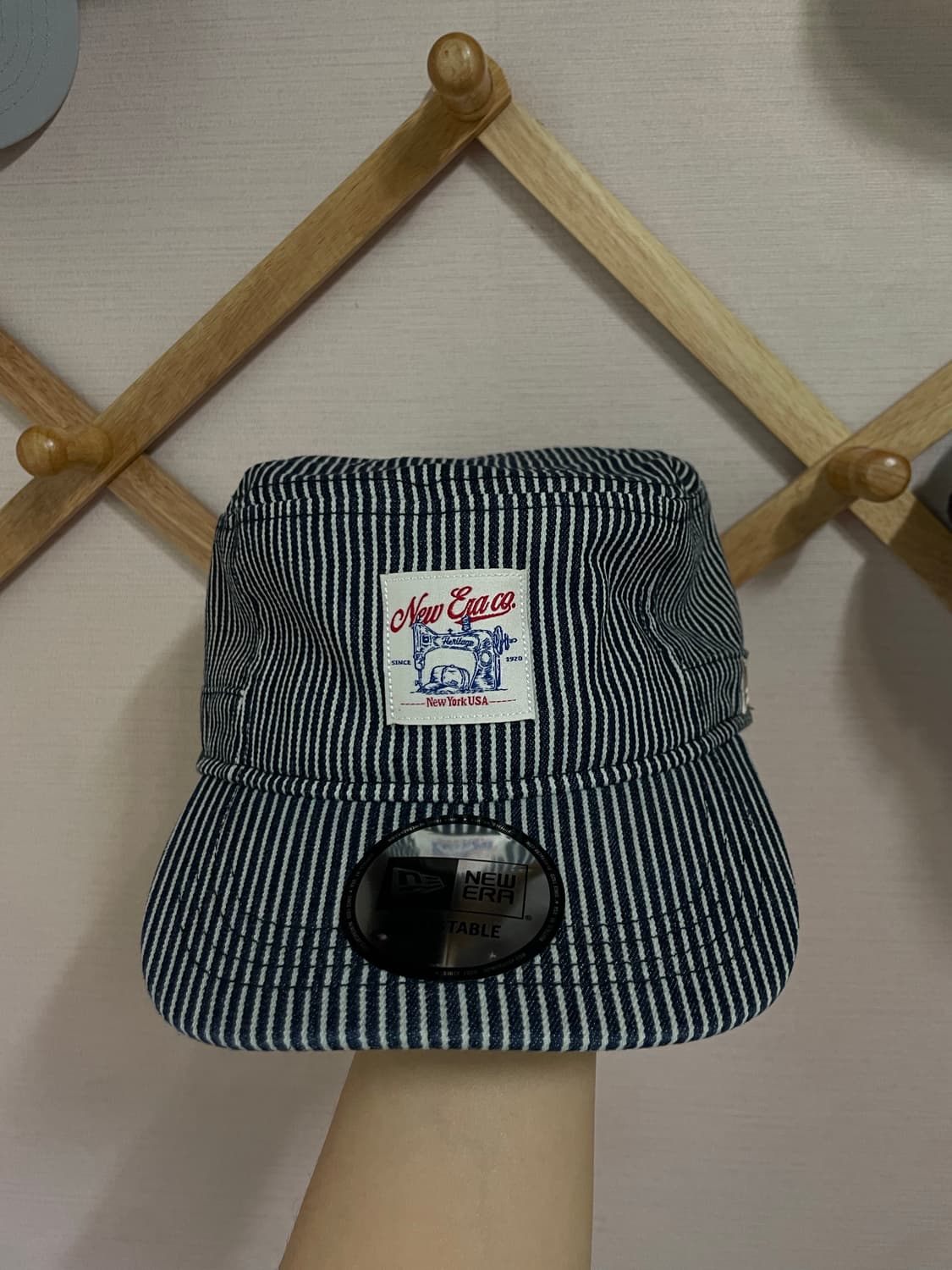 뉴에라 스트라이프 모자 상품이미지2