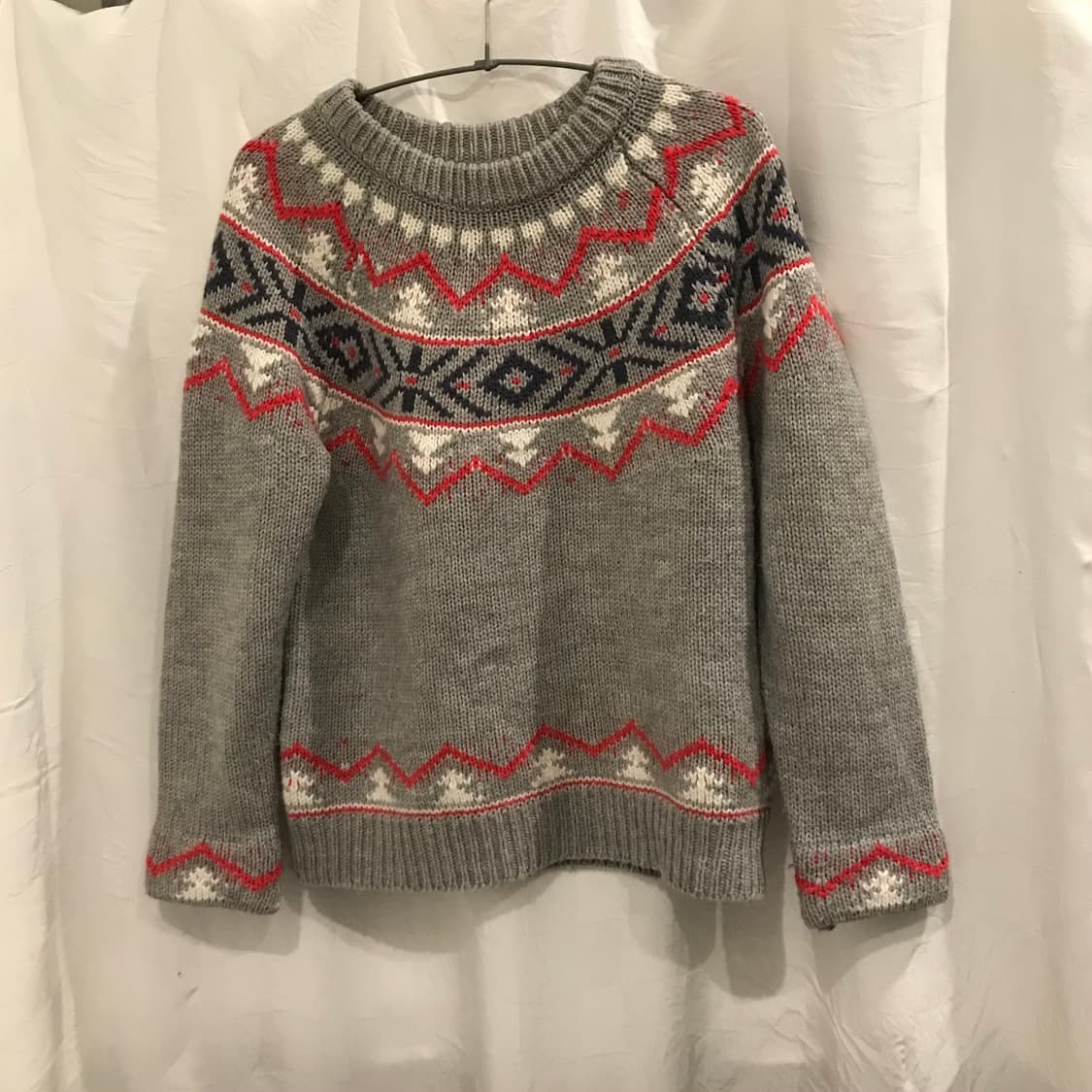 Sonny Label 노르딕 모리걸 하구미 그레이 니트 상품이미지3