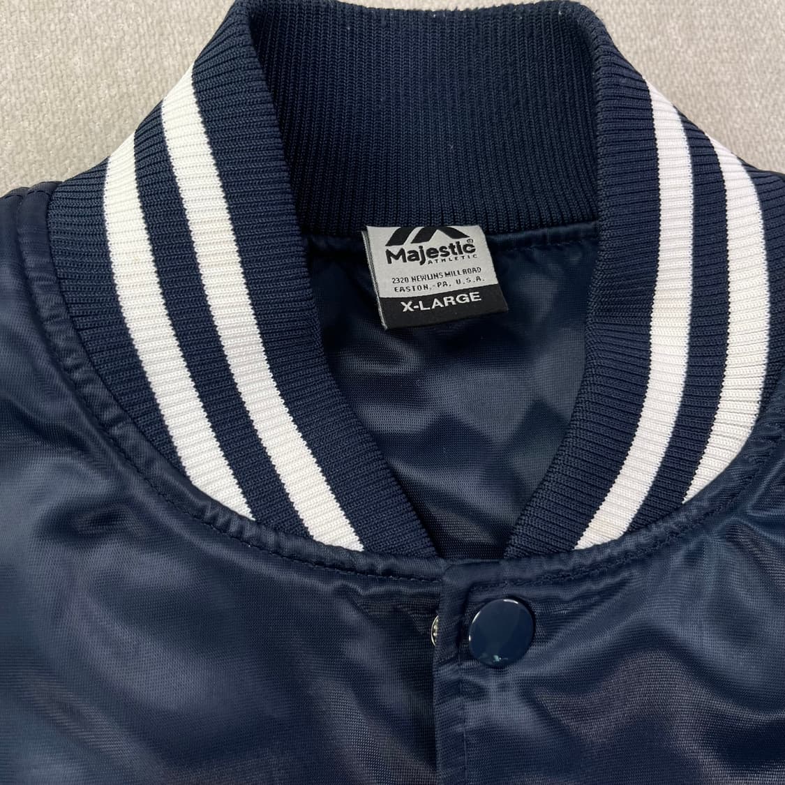 100 90s 마제스틱 일본판 뉴욕 양키즈 스타디움 바시티 자켓  상품이미지2