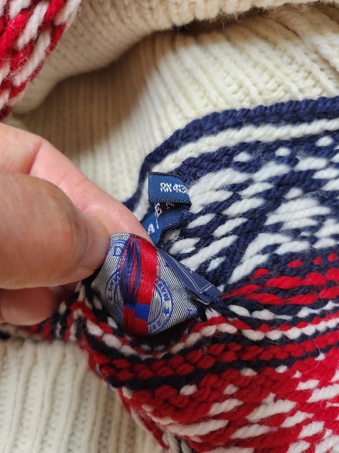 폴로 랄프로렌 노르딕니트(M 상품이미지8