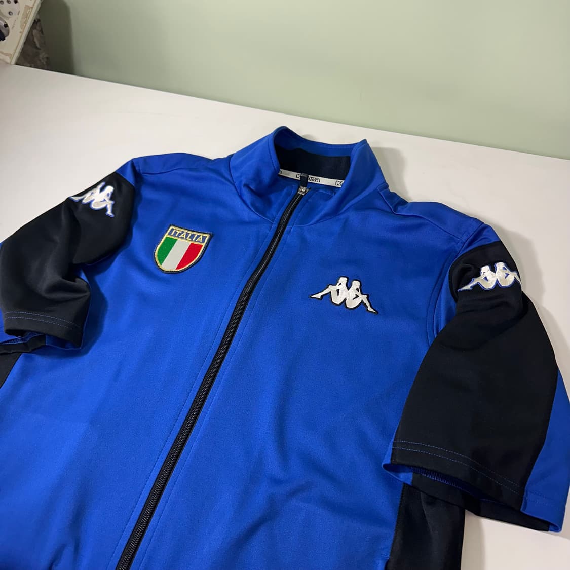 95-100 L 카파 풋볼 파검 이탈리아국대 반팔 축구트랩탑 상품이미지2