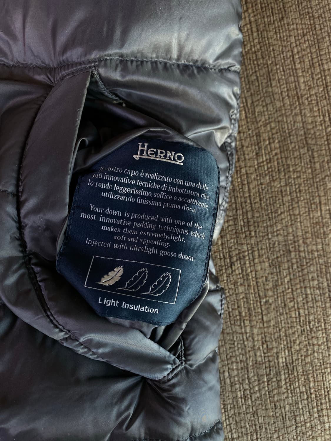 에르노 리버시블(양면) 다운 패딩 베스트 (105) 상품이미지8