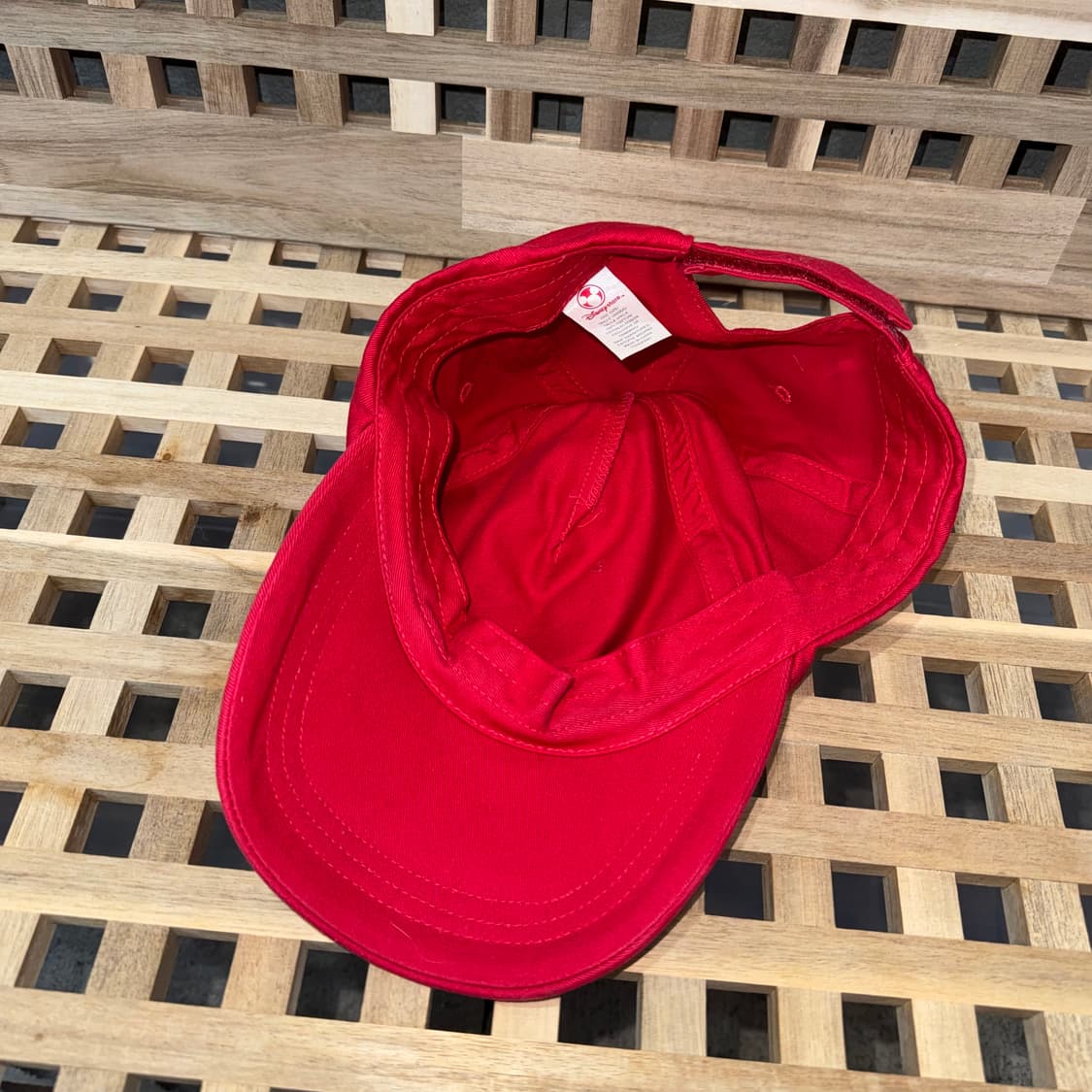 디즈니스토어 미키마우스 큐빅 캡 레드 상품이미지4