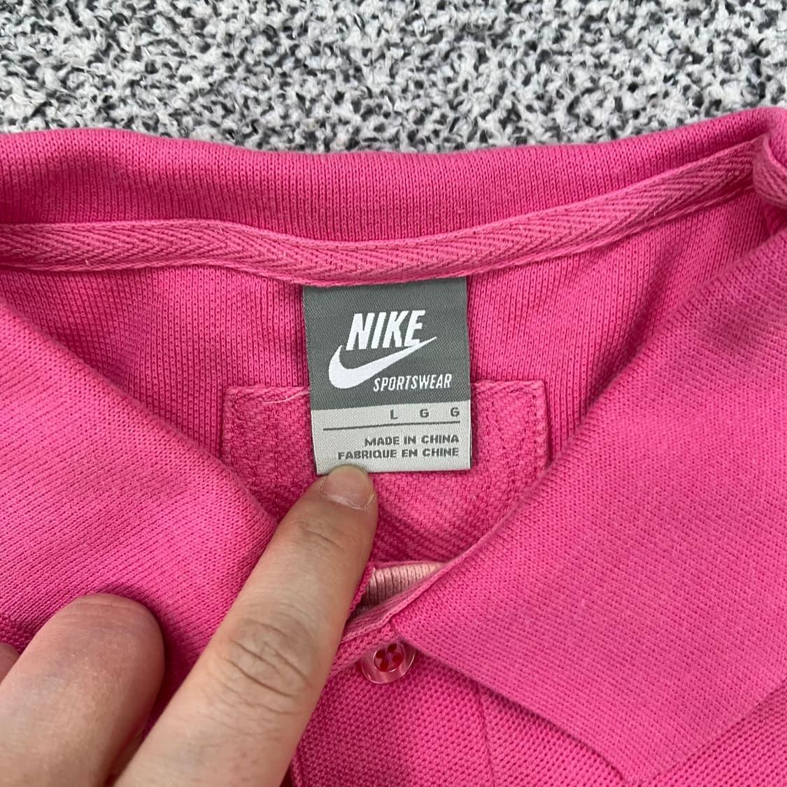 L 나이키 카라 반팔 티셔츠 0320M 상품이미지2