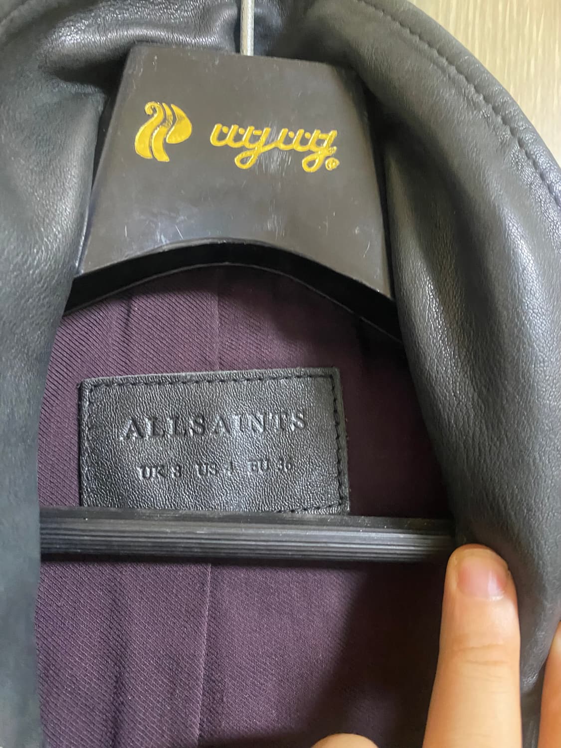 여성 ALL SAINTS 올세인츠 더블라이더자켓 EU36사이즈 상품이미지2