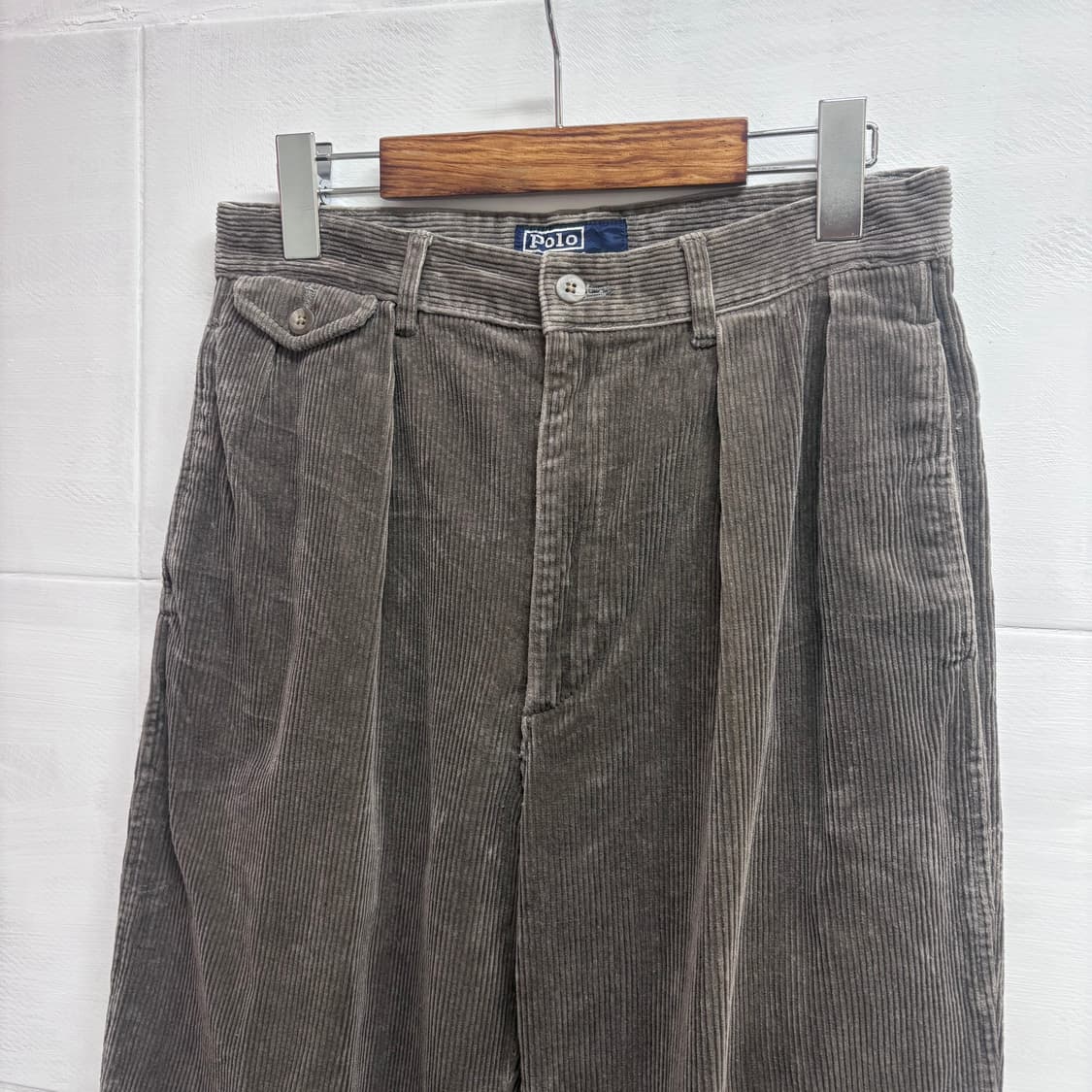 polo 폴로 랄프로렌 코듀로이 핀턱 팬츠  상품이미지2