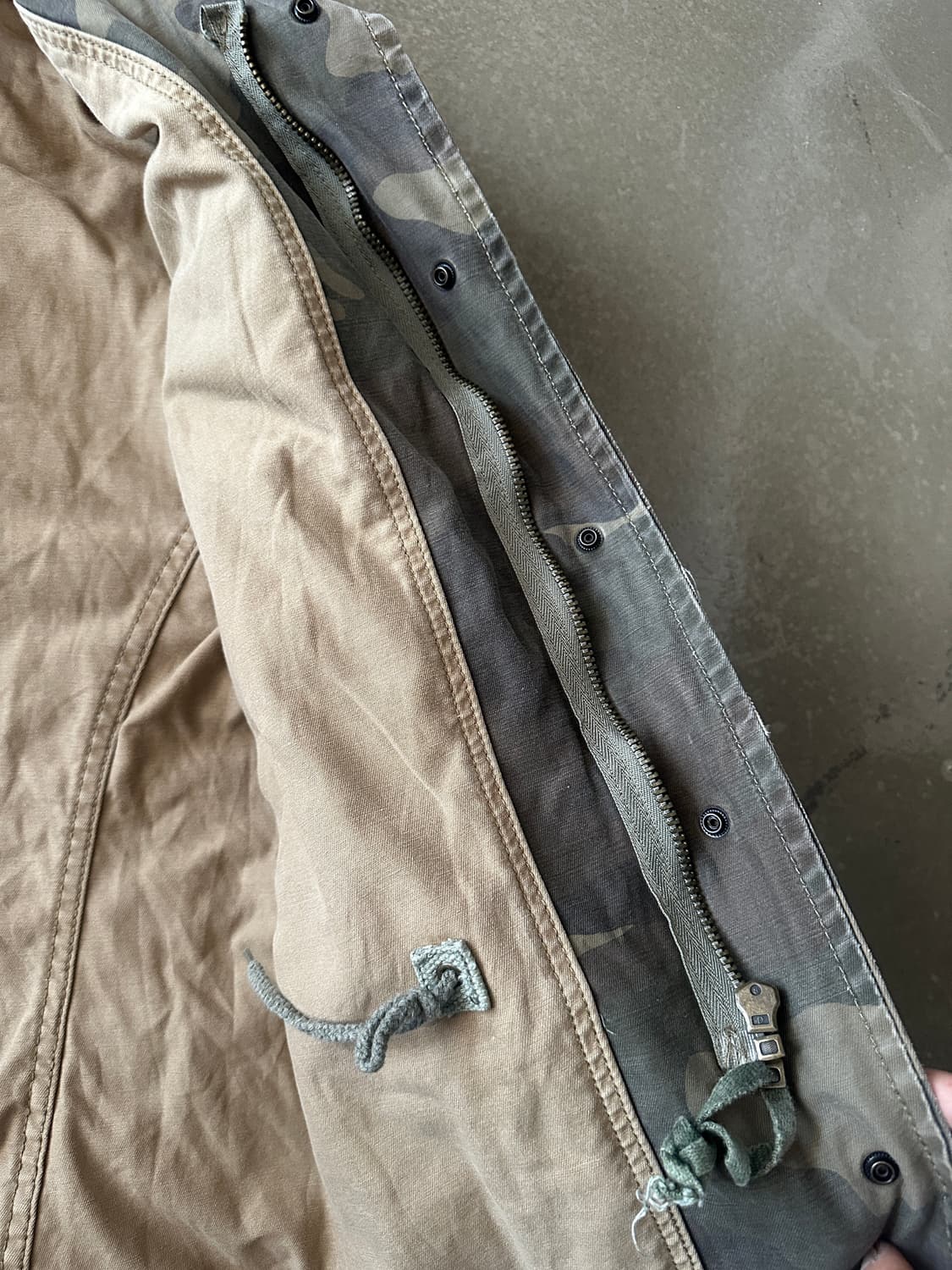 00s 홀리스터 HCO AIRBORNE 커스텀 카모 필드자켓 상품이미지8