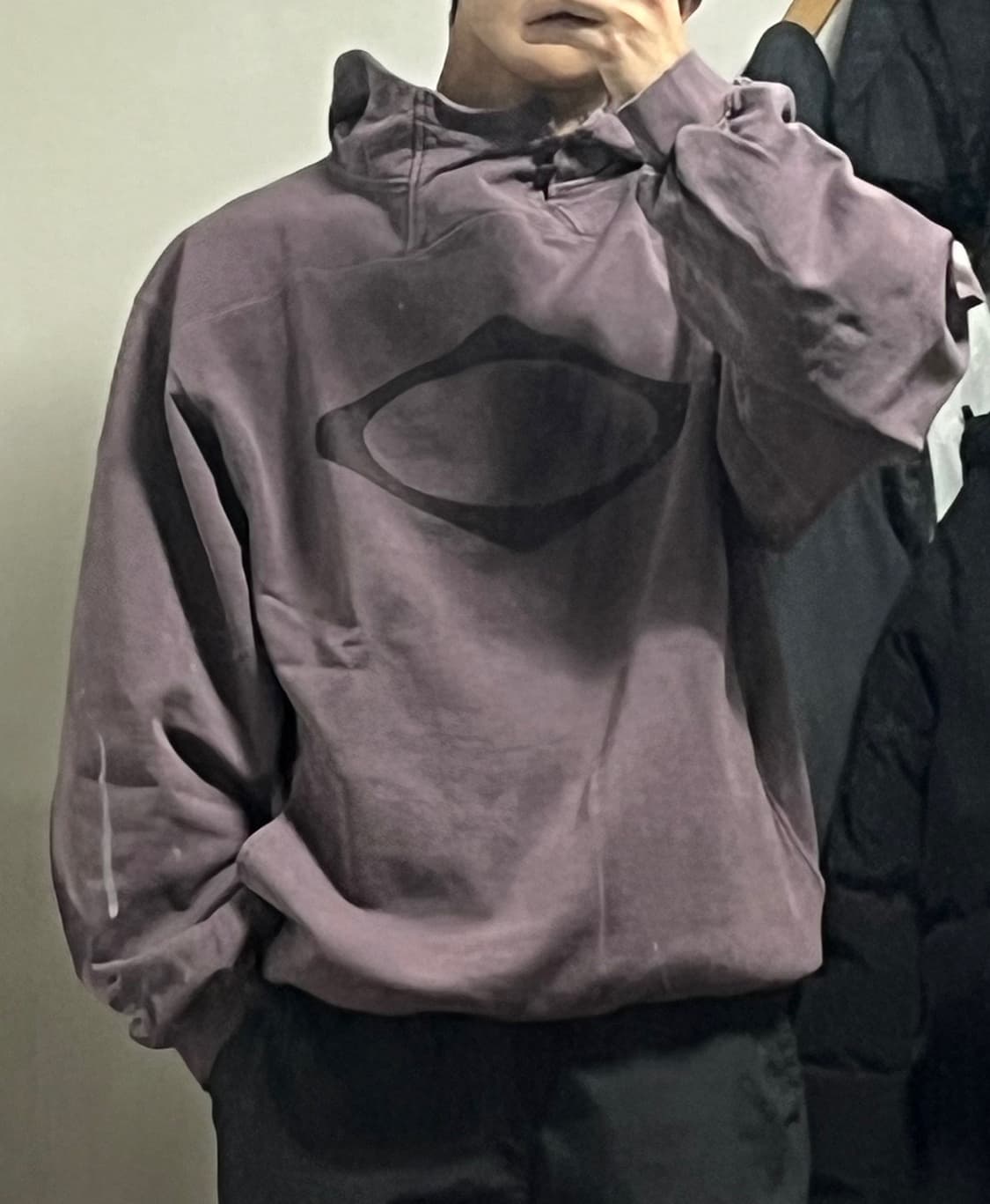 미스치프 후드티 레드 브라운 상품이미지2