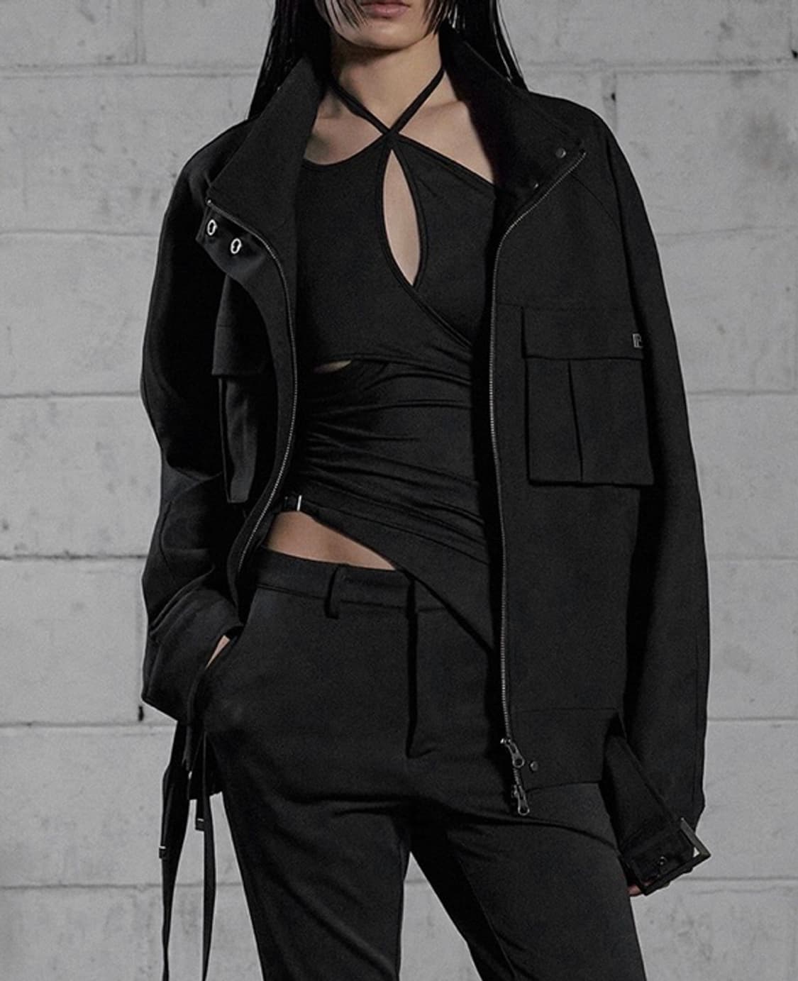 보헤미안서울 NOIR LAYERED SLEEVELESS, BLACK 상품이미지3