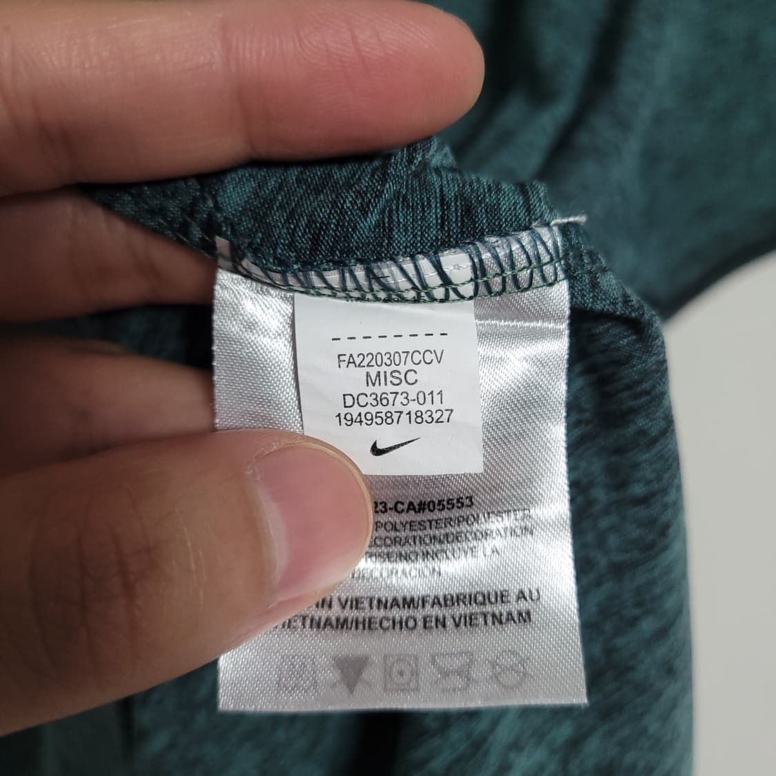 (4XL) NIKE 나이키 드라이핏 기능성 카라 폴로 셔츠 반팔 상품이미지4