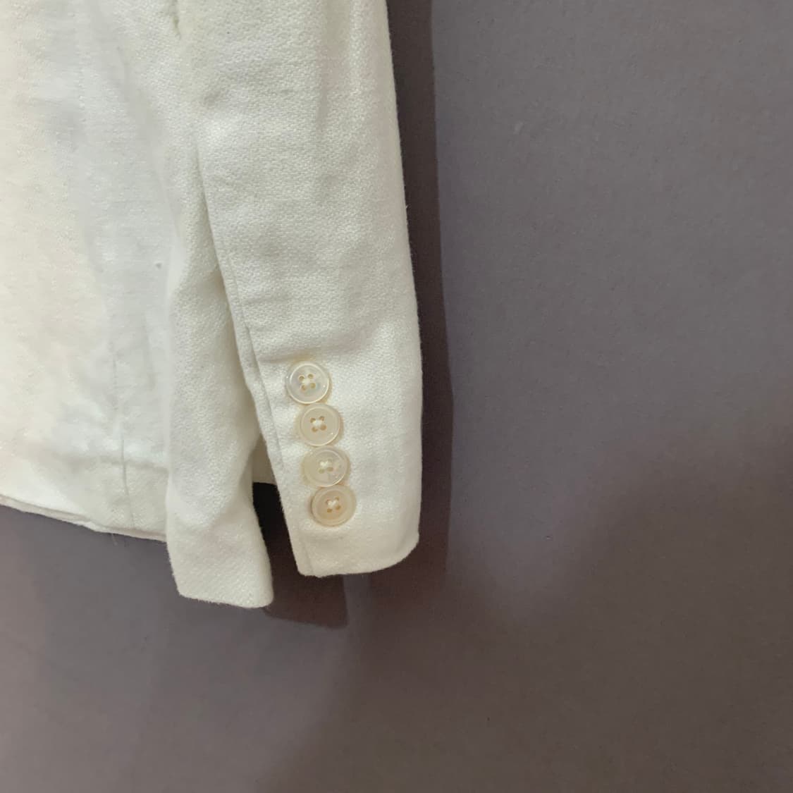 6 폴로랄프로렌 여성 린넨 화이트 블레이저 자켓 상품이미지3