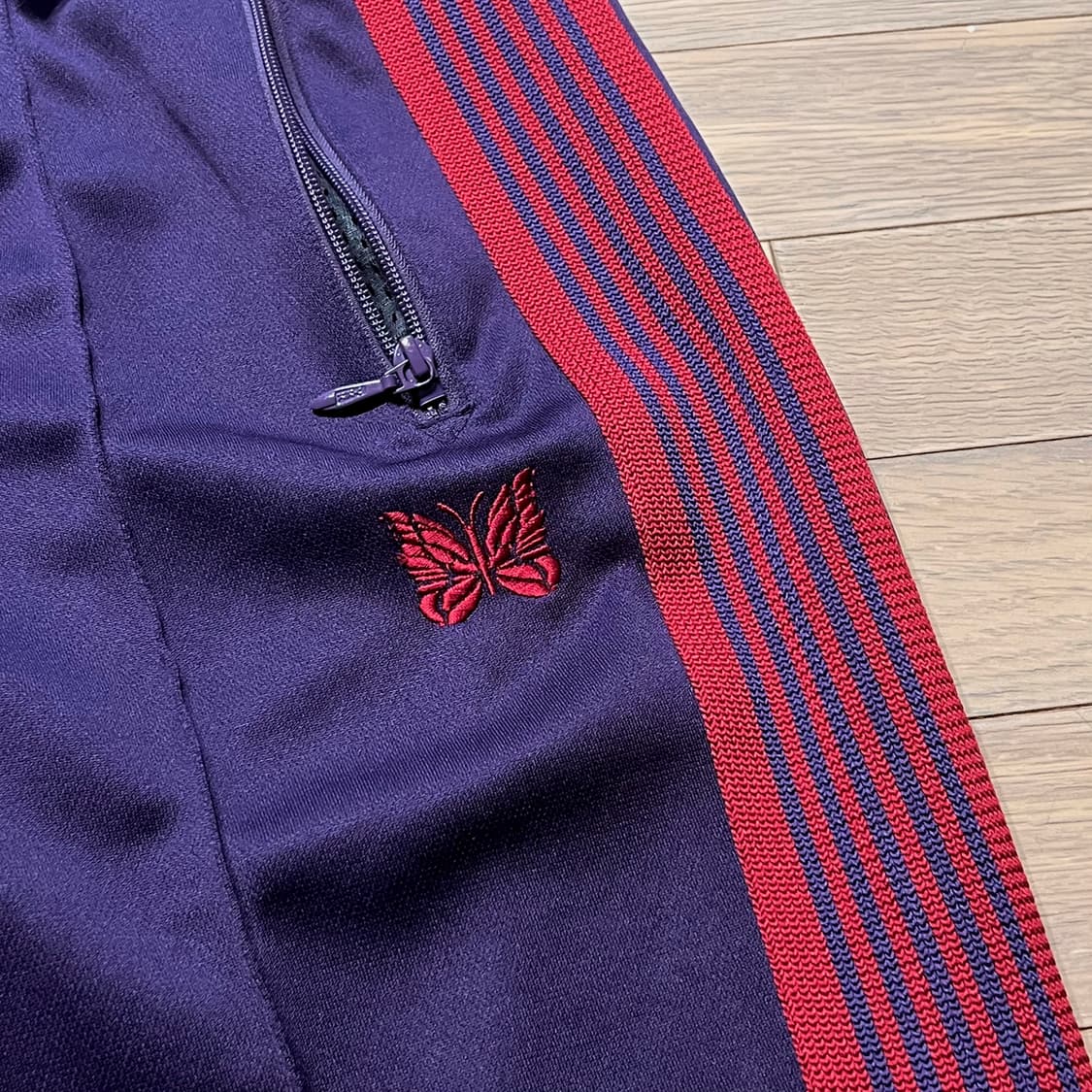 니들스 부츠컷 트랙팬츠 다크퍼플 상품이미지3