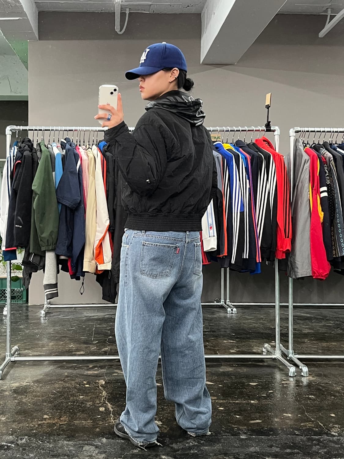 TONYWACK 나일론 후드 MA-1 점퍼 상품이미지5
