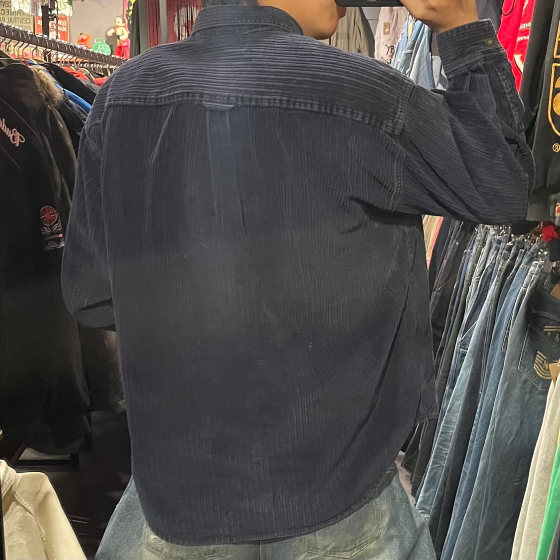 [IM] carhartt 칼하트 딥네이비 코듀로이 긴팔셔츠 상품이미지6