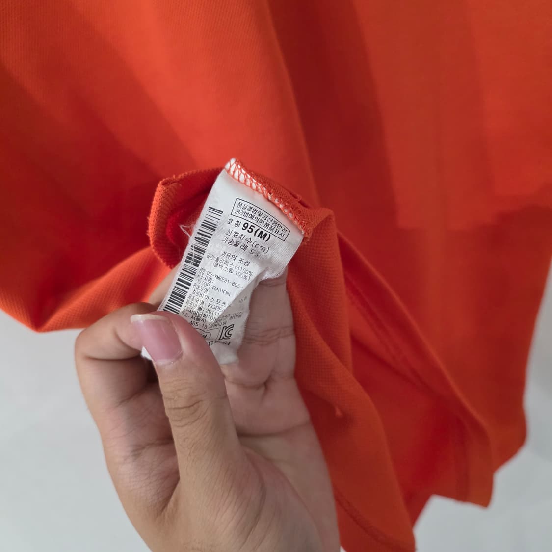 콜롬비아 오렌지 옴니윅 폴로티 M 상품이미지7