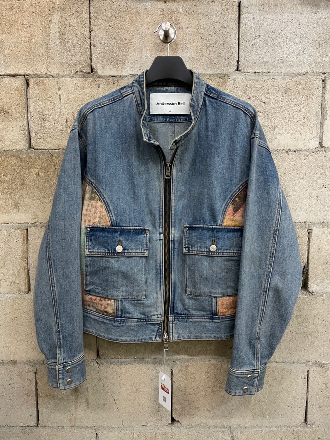앤더슨벨 뮬렌스 데님 바이커 자켓 상품이미지1