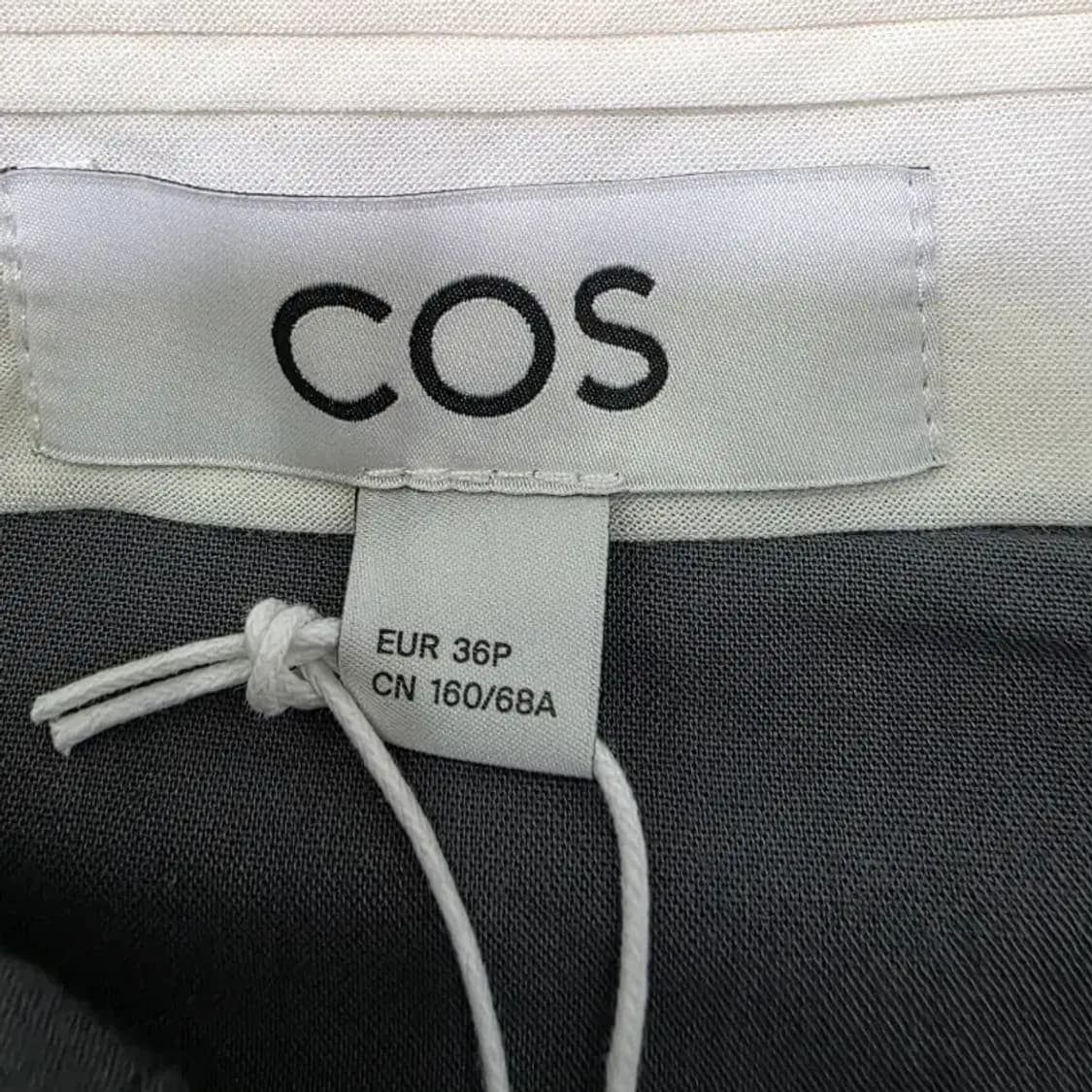 [새상품] COS 코스 페팃 테일러드 울 와이드 슬랙스 26~27 상품이미지8