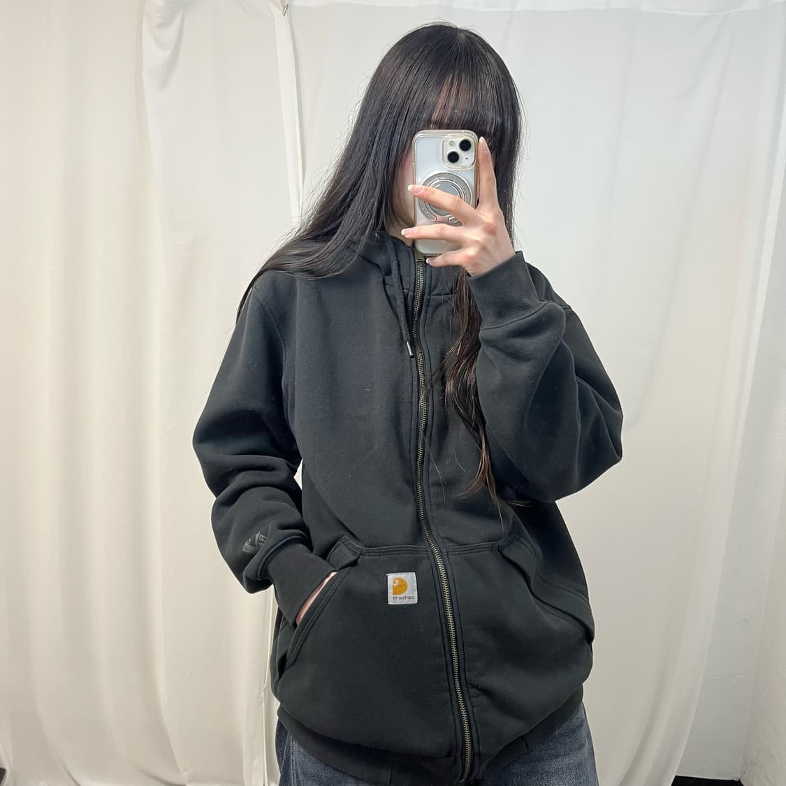 Carhartt Thermal Zip-up Hoodie 상품이미지1