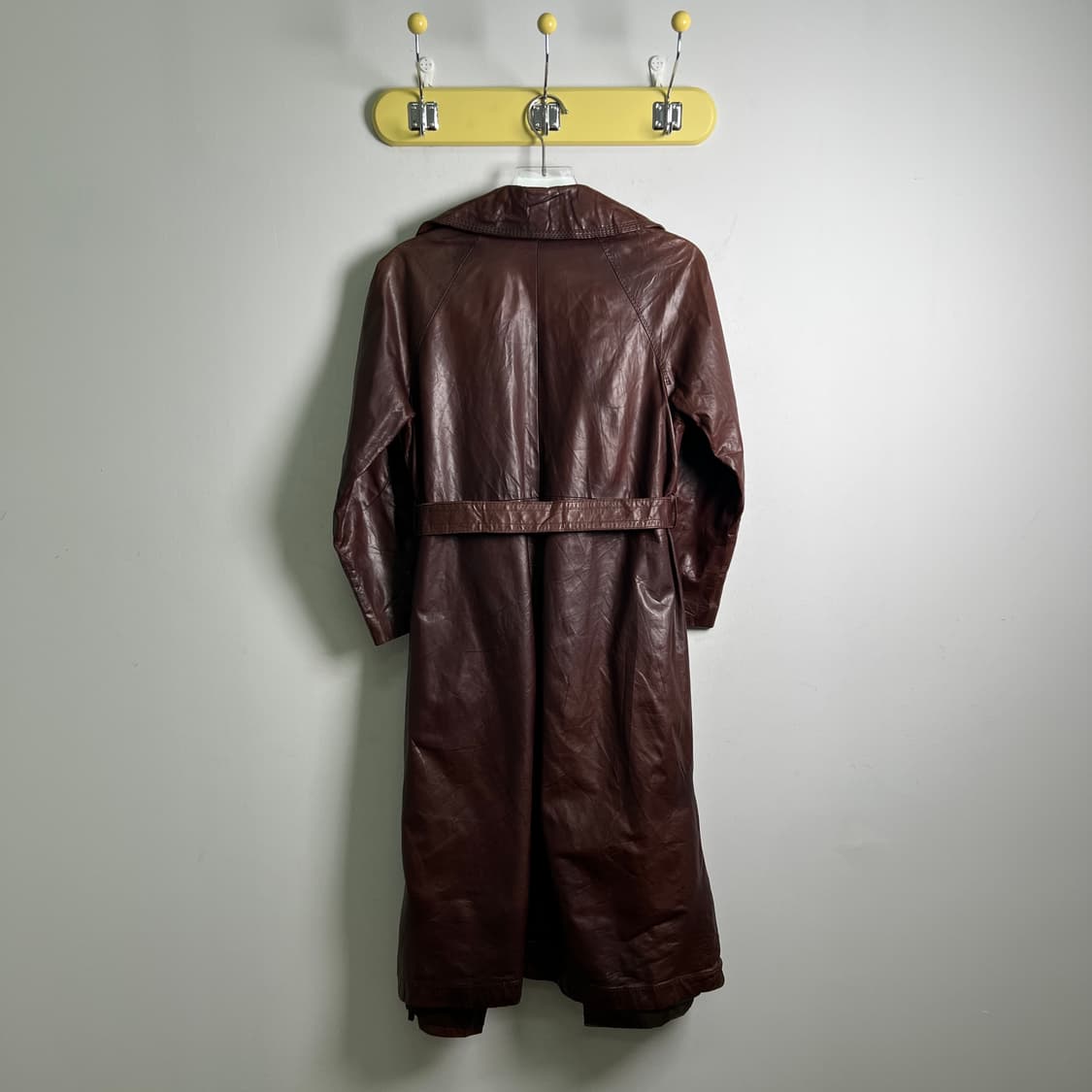 Ra KANEMATSU-GOSHO 빈티지 레더 트렌치코트  상품이미지2