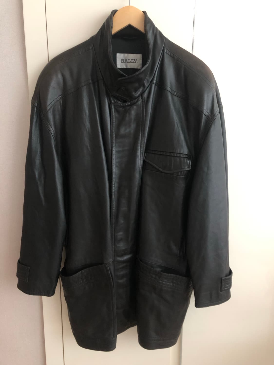 BALLY(발리) 빈티지 가죽자켓 상품이미지2