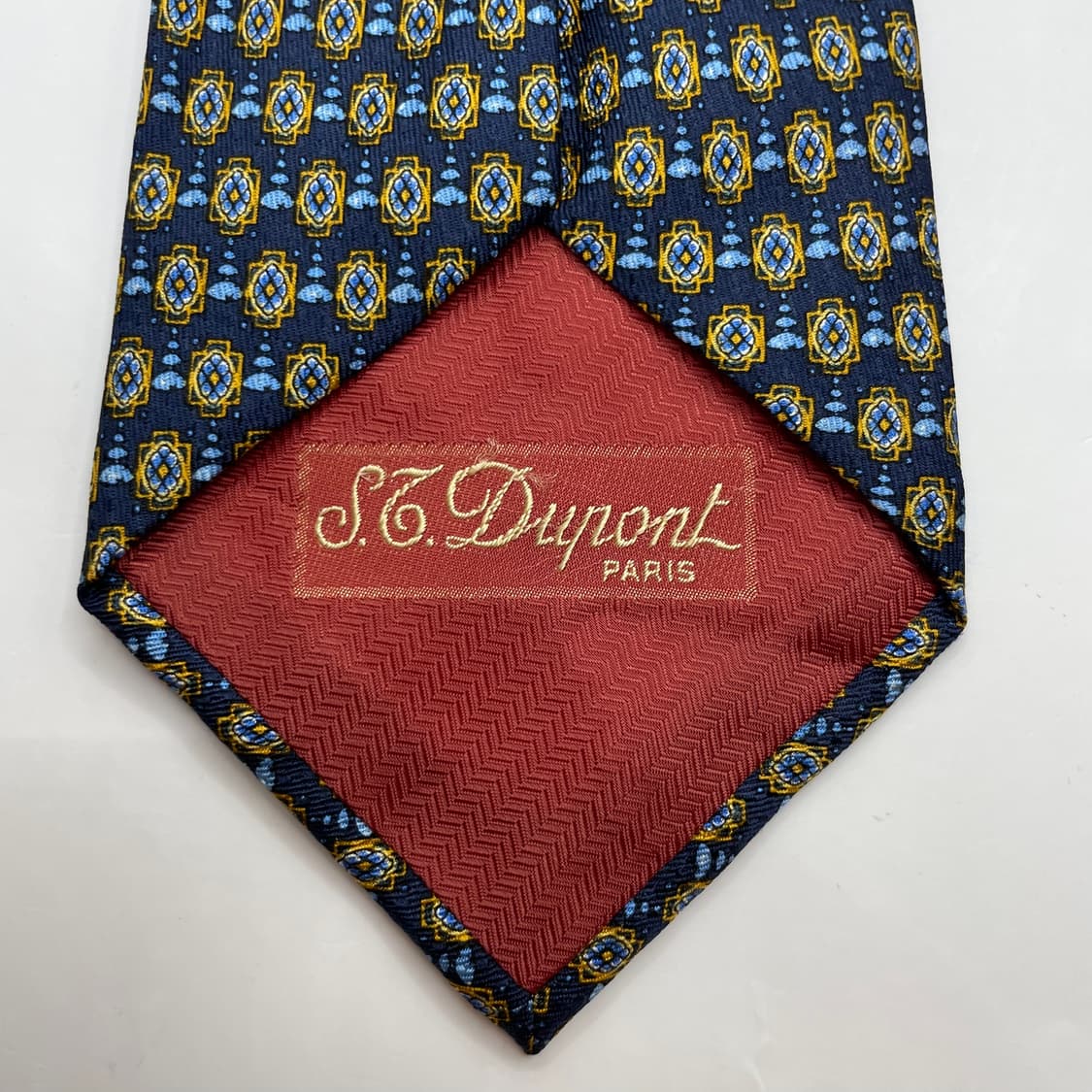 482) (S.T DUPONT) 듀퐁 패턴 넥타이 상품이미지5
