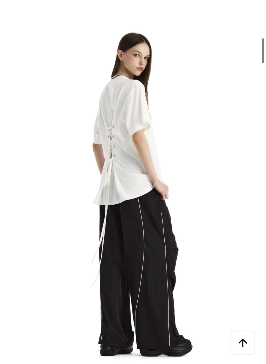 새상품) 트리밍버드 파이핑 셋업 트랙 팬츠 상품이미지2