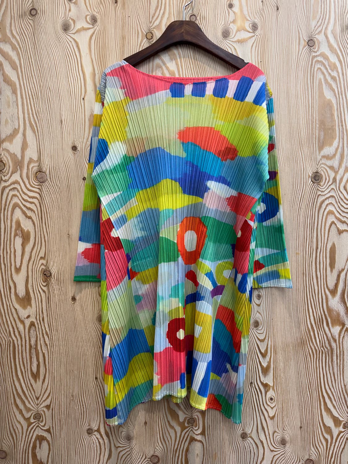 플리츠 플리즈 패턴 원피스 상품이미지2