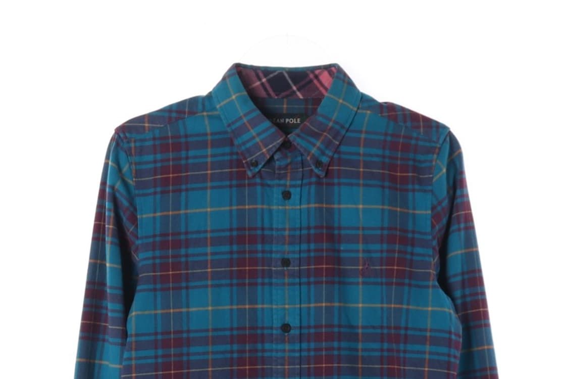 빈폴 체크 플란넬 셔츠 L 상품이미지3