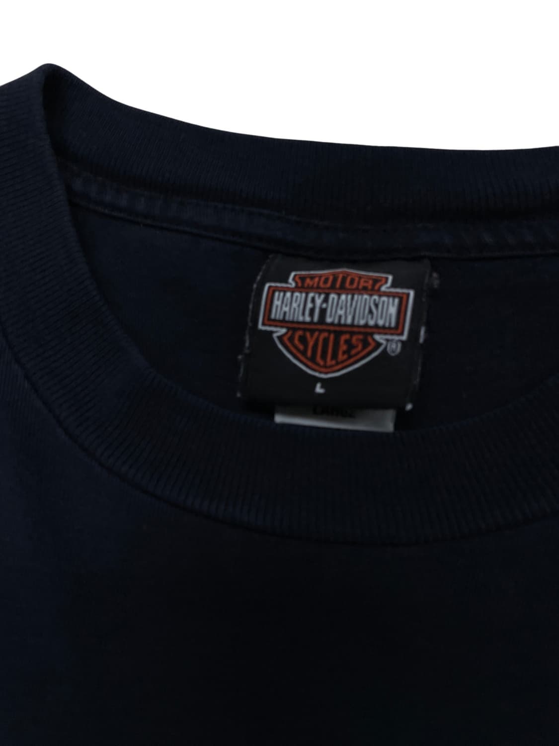 [L] 00s made USA 할리데이비슨 롱 슬리브 긴팔 티셔츠 상품이미지6