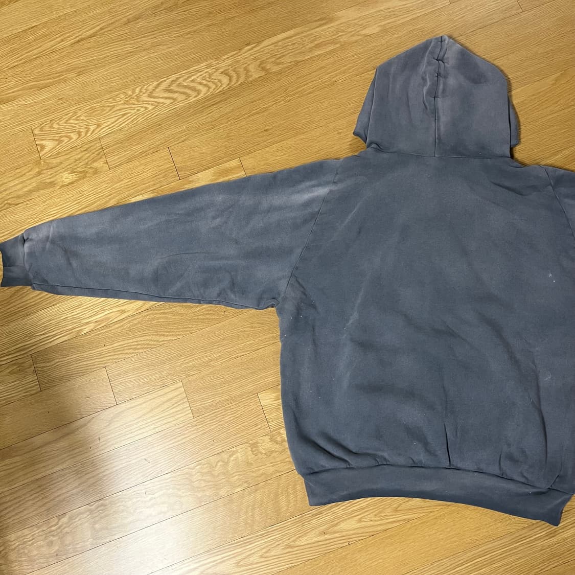 [L] 이지 갭 H14 포에틱 그레이 후드집업 상품이미지3