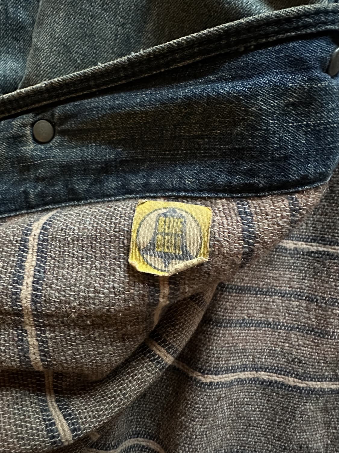 50s Blue Bell Wool Blacket Denim Jacket 상품이미지9