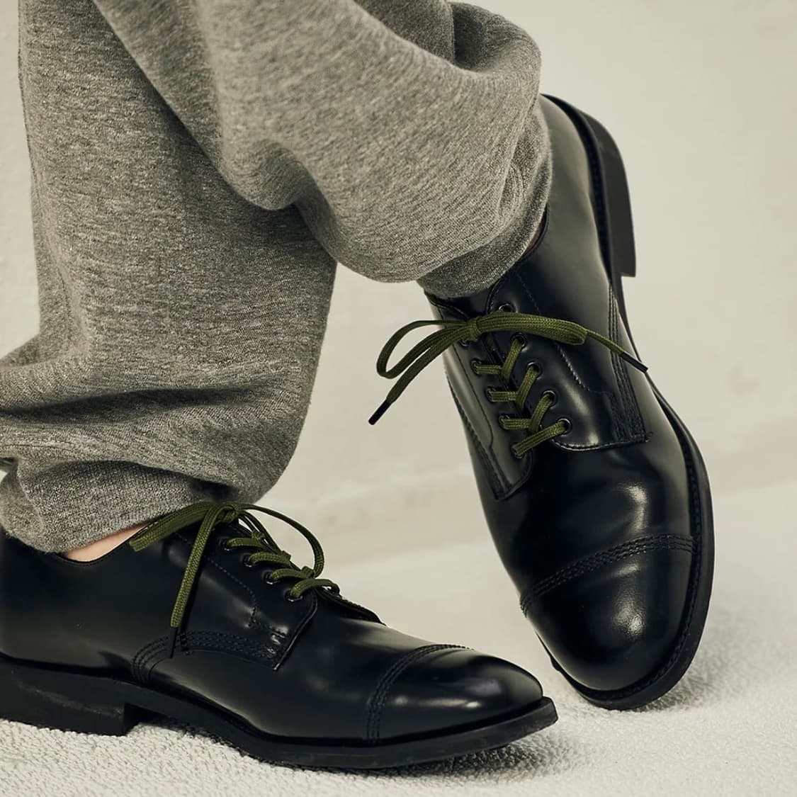 (새상품) 샌더스 밀리터리 더비 1128 카프레더 버젼 팝니다. 상품이미지2