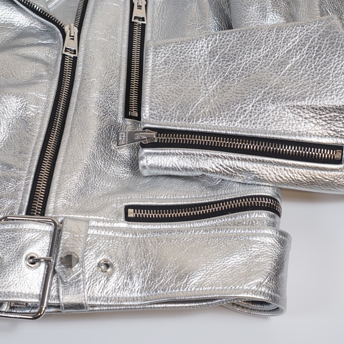 JW앤더슨 23FW 바이커 레더 자켓 상품이미지8