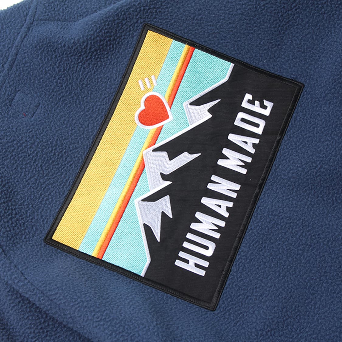  HUMAN MADE "Blue Fleece Jacket" 상품이미지8