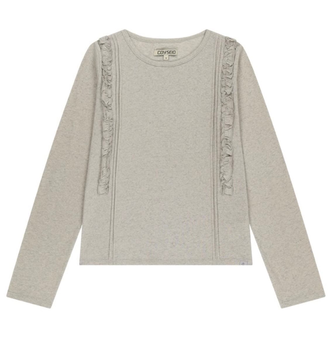 코이세이오 26SS 더블 러플 롱슬리브 상품이미지1