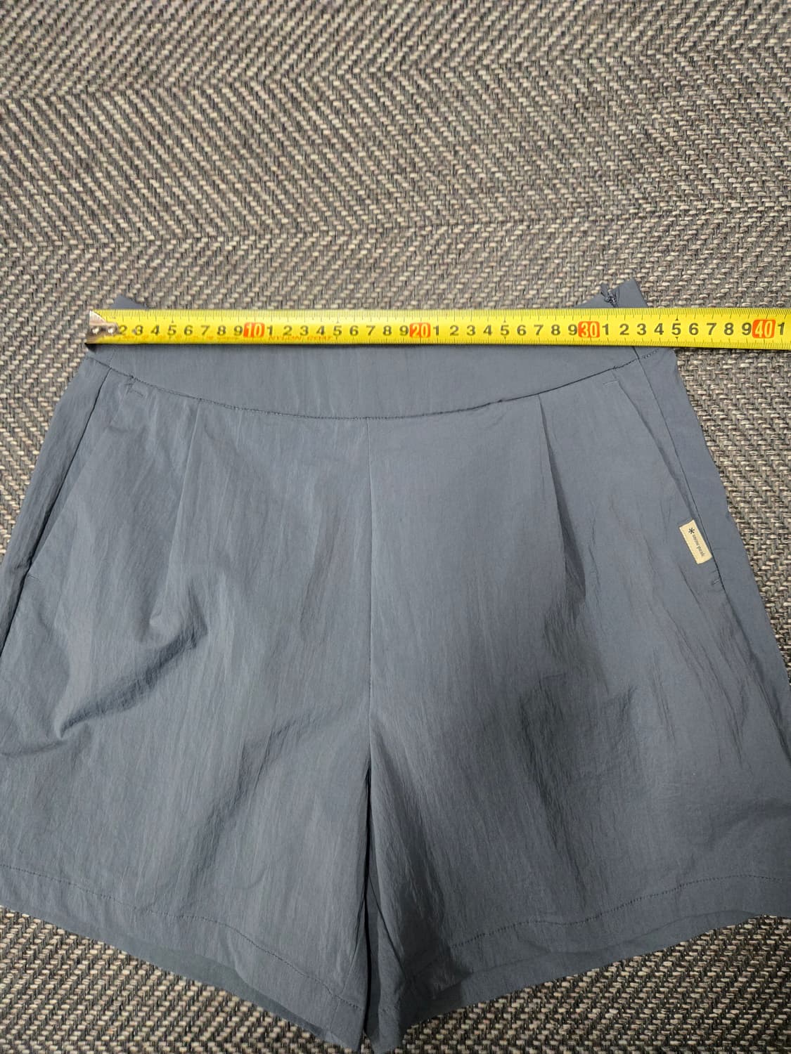 스노우피크 숏팬츠 어패럴루트 우먼스 핀턱 쇼츠 밴딩 반바지 상품이미지6