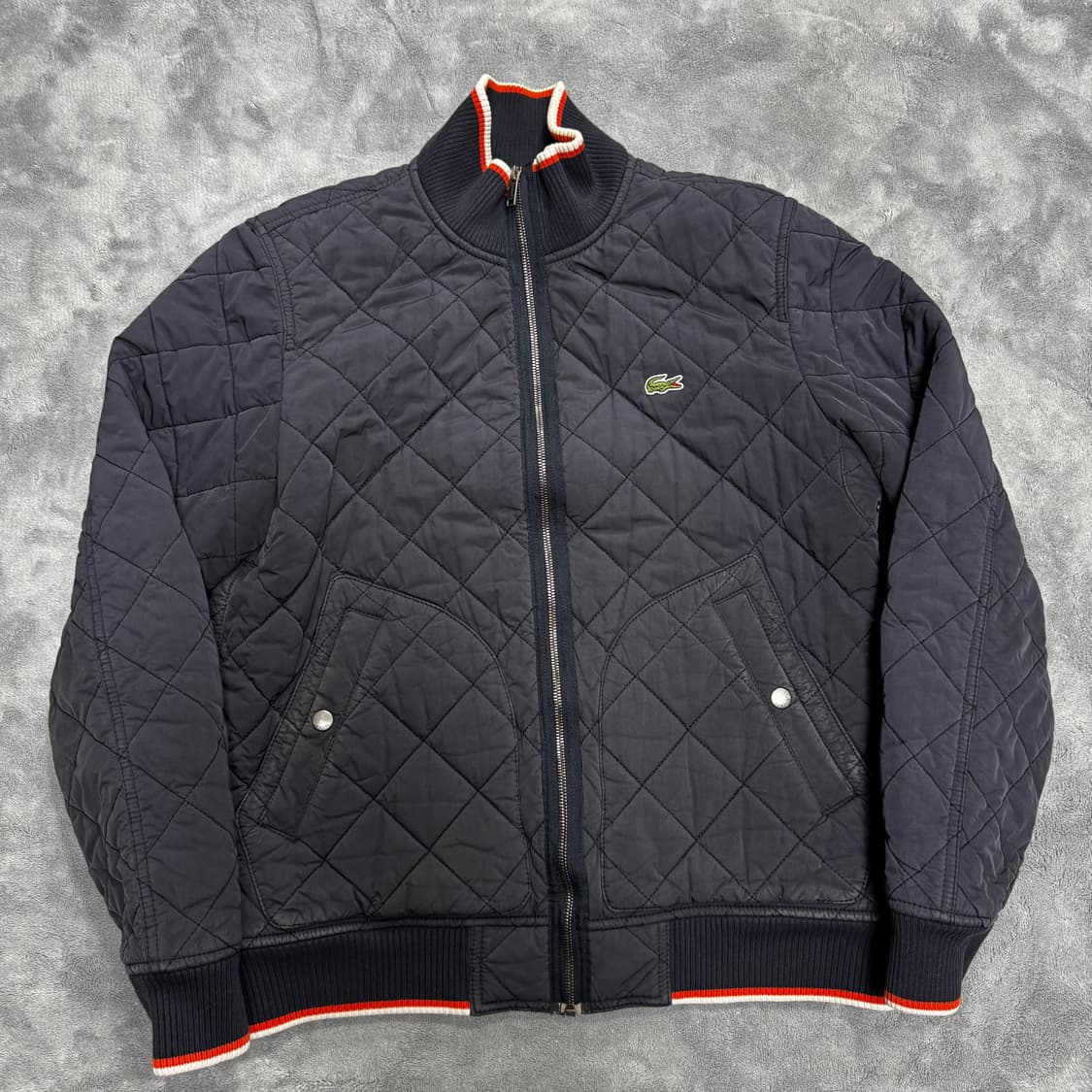 라코스테 퀄팅 봄버자켓 상품이미지1