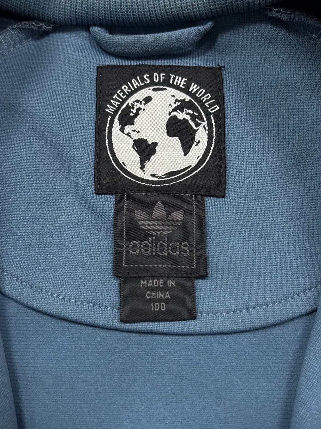 아디다스 블루 네이비 잉어자수 져지 상품이미지6