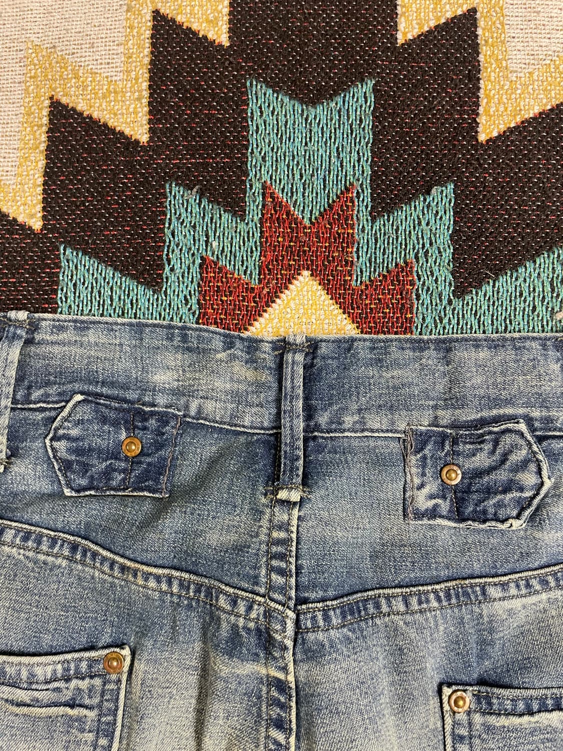 RRL 디스트레스드 카펜터 팬츠(33x30) 상품이미지6