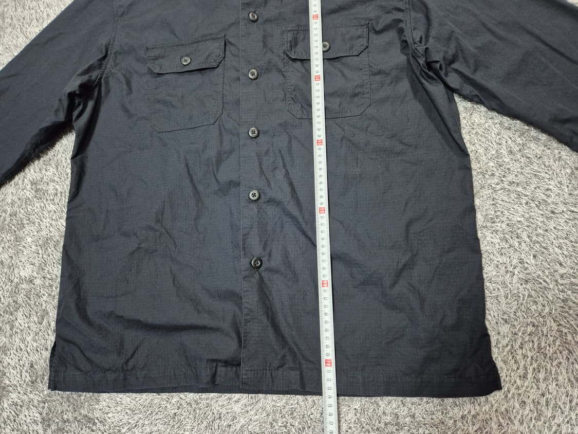 유니클로 남성 워크셔츠 네이비 L 상품이미지8