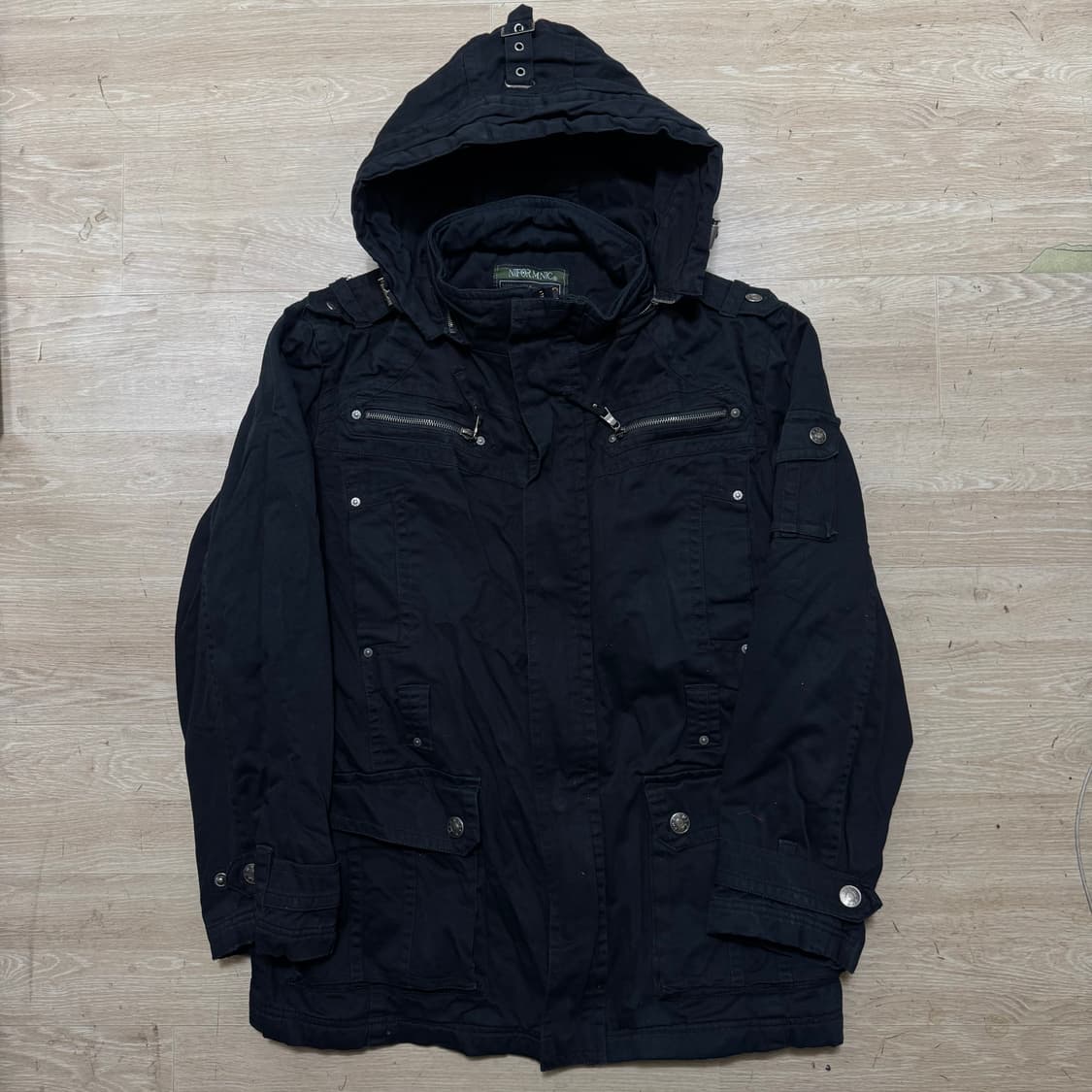 Niformnic 야상 후드 자켓 상품이미지1