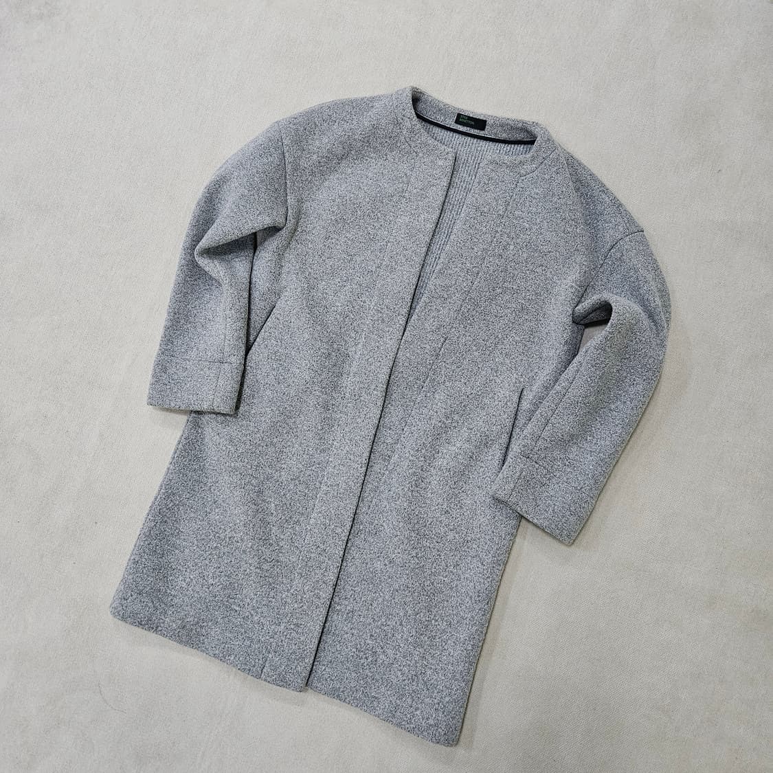 44 베네통 여성 크루넥 코트 0319Y 상품이미지1