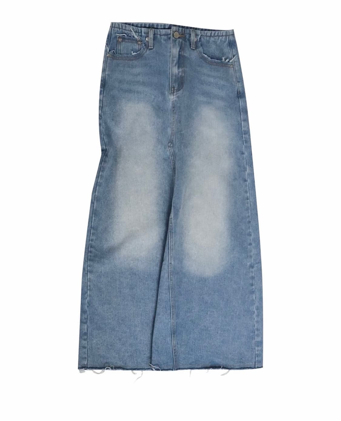 데님 롱 치마 상품이미지2