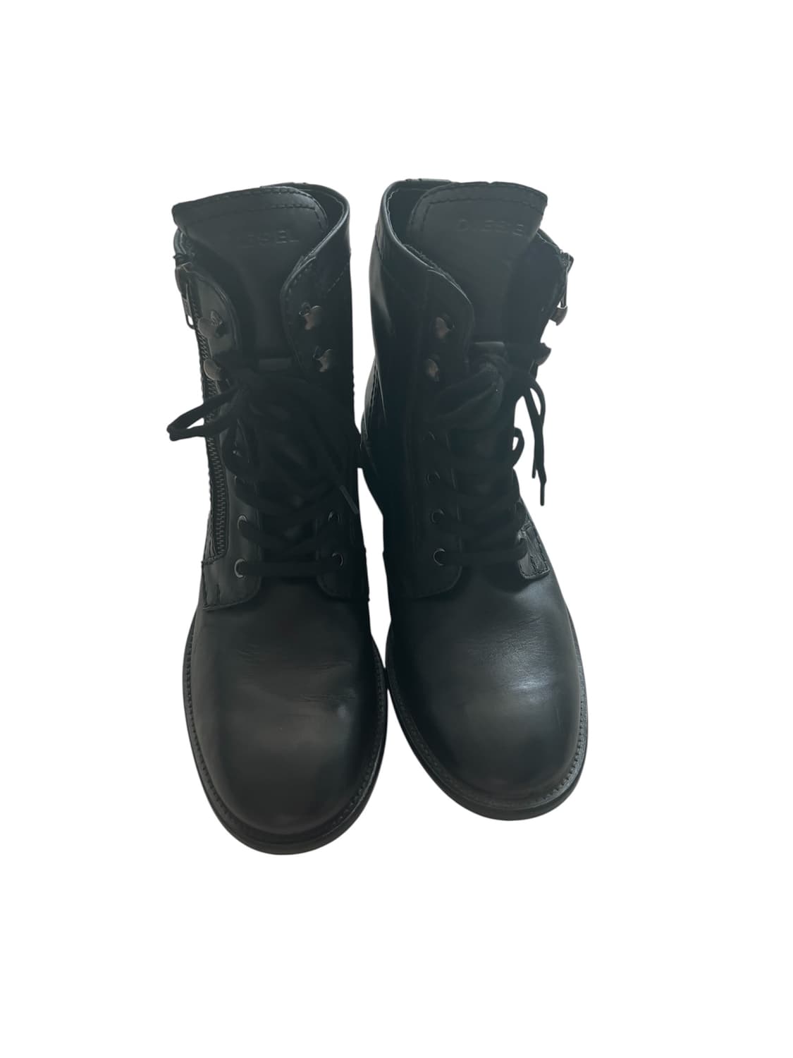 Diesel Leather Combat Boots 상품이미지2